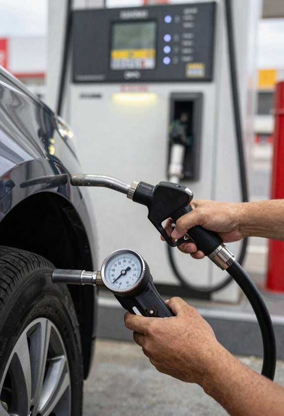 recommended tire pressure by vehicle not max