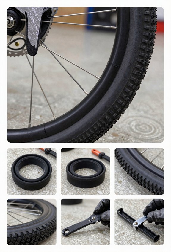 How to Take Off a Bike Tire in 5 Steps 4 remove tire extract inner tube