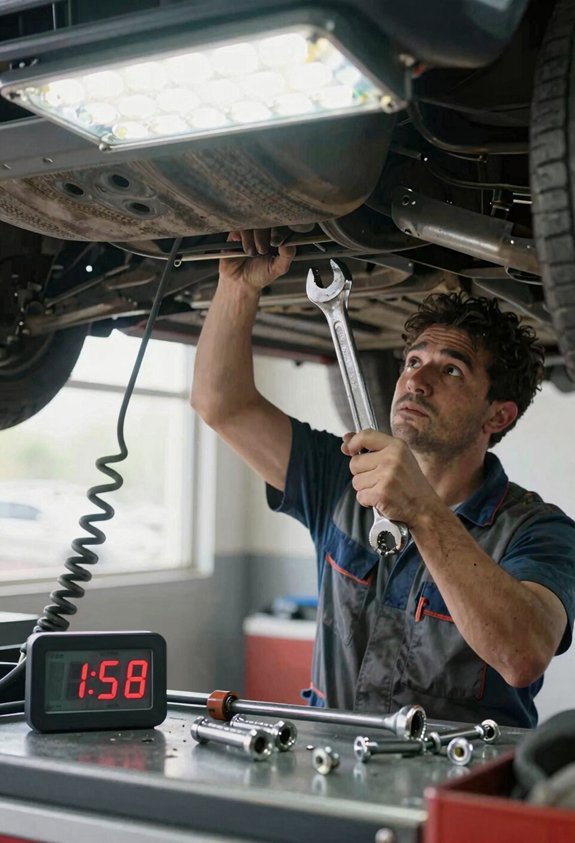 How Long Does a Tire Change Take? 6 rusted studs seized wheels bottleneck tire change