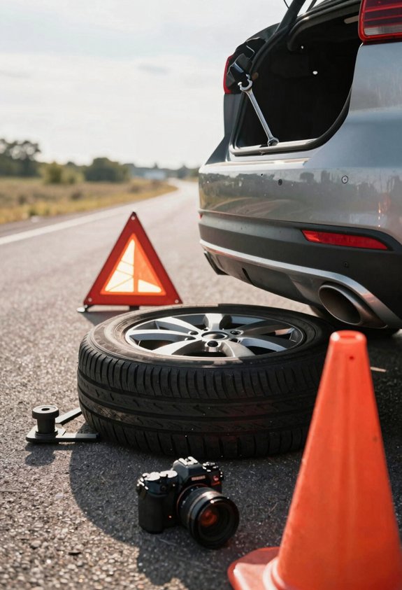 10 Steps to Put in a Spare Tire 2 secure level protected car setup