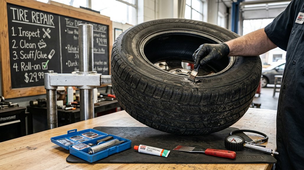 tire patching cost breakdown