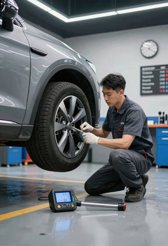 tire rotation process details