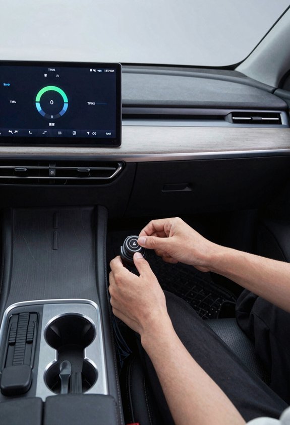 tpms calibration via touchscreen drive learn