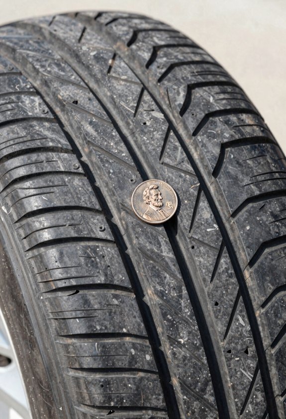 How to Check Tire Tread Depth With a Penny in 7 Simple Steps 5 tread depth safety thresholds
