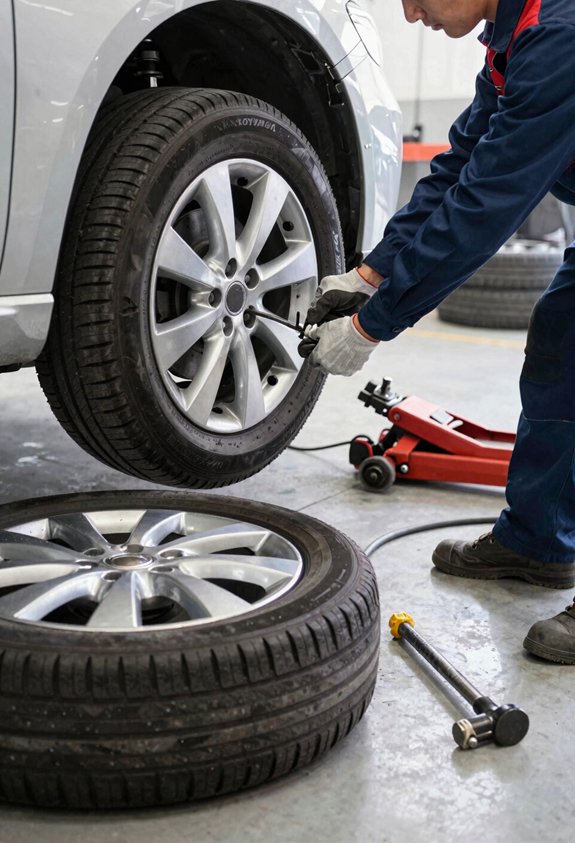 How Long Does a Tire Change Take? 2 typical tire change time 30 45 minutes