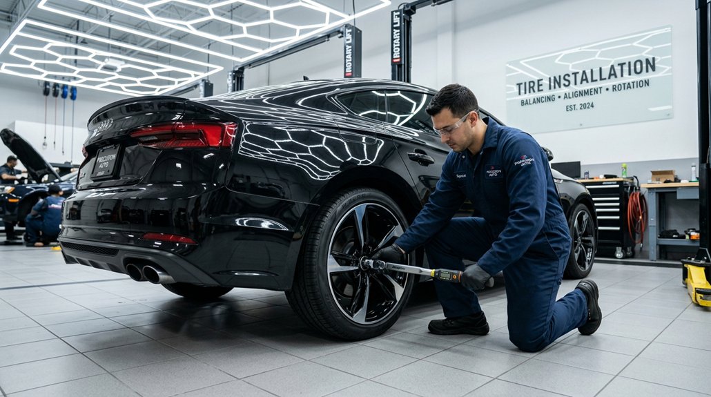 walmart tire installation cost