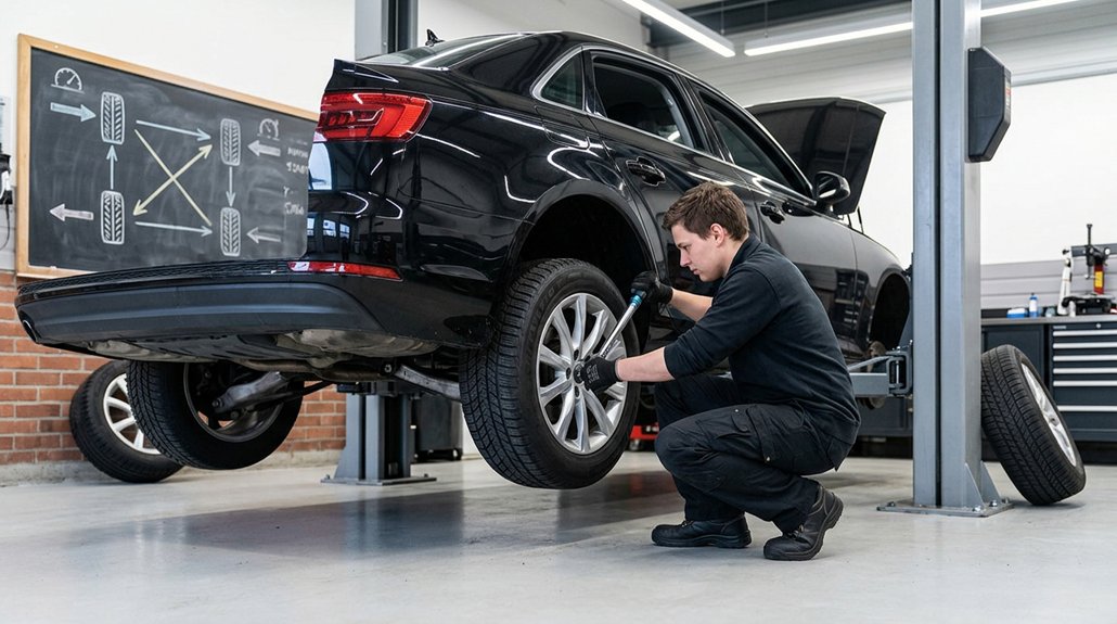 when torotate tires step by step